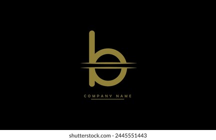 B Abstract Letter Logo Monogram