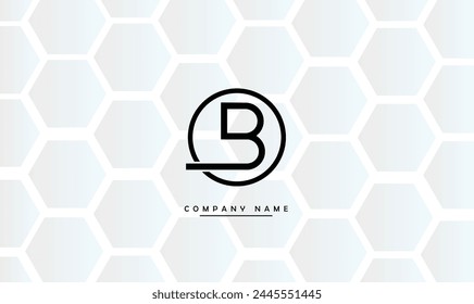 B Abstract Letter Logo Monogram