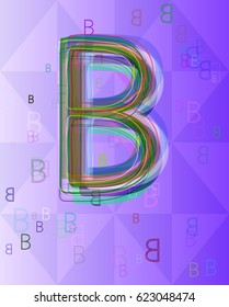 B Alphabet idea template