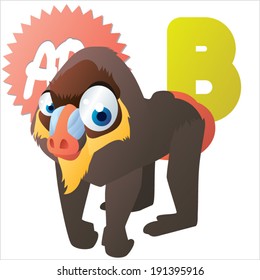 B is for Baboon