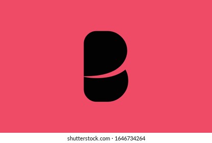 B, BB o BBB Letra mayúscula Ilustración del vector de plantillas de diseño del logotipo inicial
