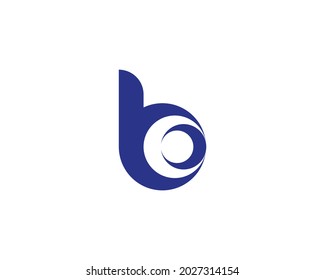 B and bb letter logo design vector template