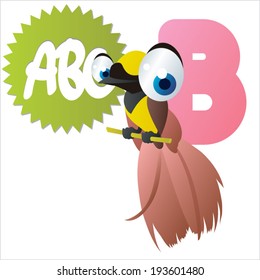 B is for Bird of Paradise