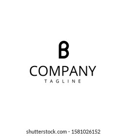 B Black Letter Logo Design