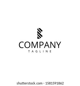 B Black Letter Logo Design
