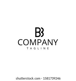 B Black Letter Logo Design