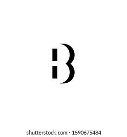 B Black Letter Logo Design