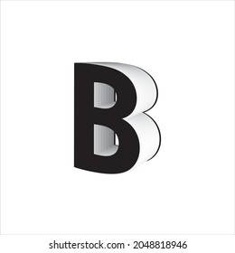 B For Book - Open Book 3d Icon