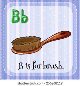 B is for brush