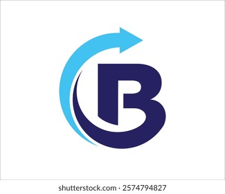 b business up logo designs simple modern