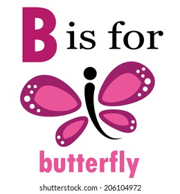 B is for Butterfly