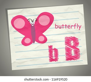 B from the Butterlfy