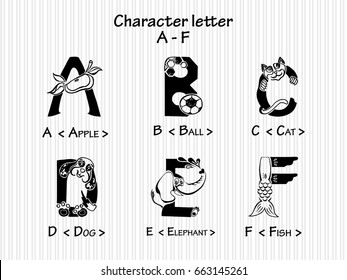 Alphabet Animal Chart Images Stock Photos Vectors Shutterstock