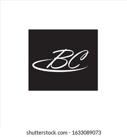 B C letter logo design with vector on white color background.B C letter design for business logo .BC