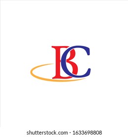 B C letter logo design with vector on white color background.B C letter design for business logo .BC