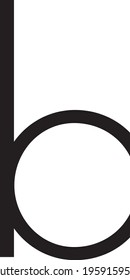 b c logotipo realizado combinando las dos letras
