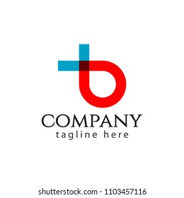 B Company Logo Letter Vector Template Design Illustration