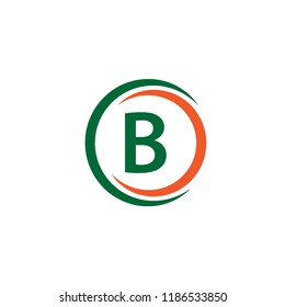 B Company Logo Vector Template Design Illustration
