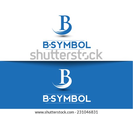 B Company Vector Logo Symbol Design Stock Vector (Royalty Free ...