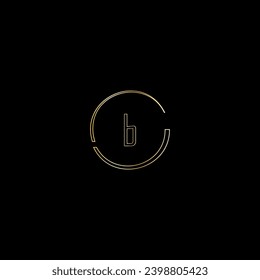 Plantilla de diseño de logotipo para letras modernas creativas de B