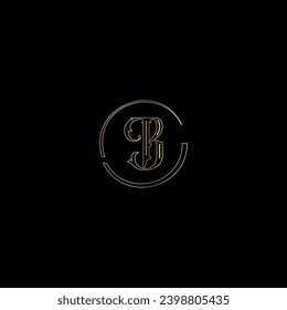 Plantilla de diseño de logotipo para letras modernas creativas de B