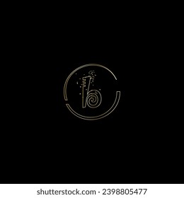 Plantilla de diseño de logotipo para letras modernas creativas de B