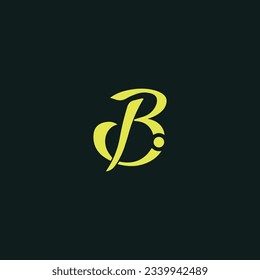 B creative and modern vector logo design