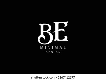B E, EB Initial Letter Logo design vector template, Graphic Alphabet Symbol for Corporate Business Identity