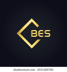 B E S design. White BES letter. BES, B E S letter logo design. B E S letter logo 