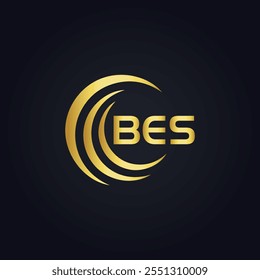 B E S design. White BES letter. BES, B E S letter logo design. B E S letter logo 