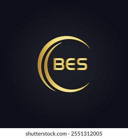 B E S design. White BES letter. BES, B E S letter logo design. B E S letter logo 