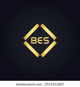 B E S design. White BES letter. BES, B E S letter logo design. B E S letter logo 