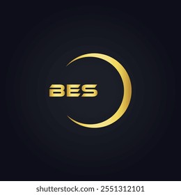 B E S design. White BES letter. BES, B E S letter logo design. B E S letter logo 