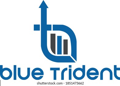 Logotipo financiero B en dos colores