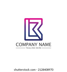 B Schriftart und Buchstabe b Logo Design mit modernem Konzept. Symbolbuchstabe b Vektorgrafik-Vorlage