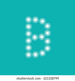 B font logo