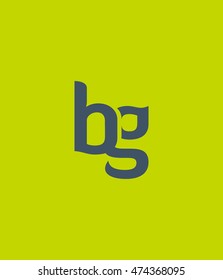 B G Letter logo