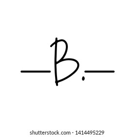  B- a handwritten lettering message  good for posters, greeting cards, social media, letters, signs, textile, gifts, mugs, t-shirts and other gifts