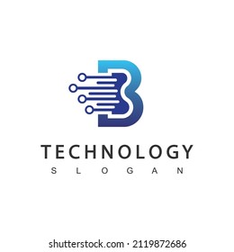 B Initial Digital Technology Logo