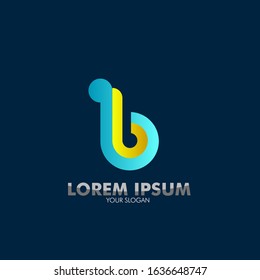 b initial letter for business and entertainment company