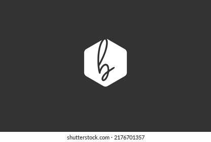 B Initial Letter Handwriting Signature Logo Stock Vector (Royalty Free ...