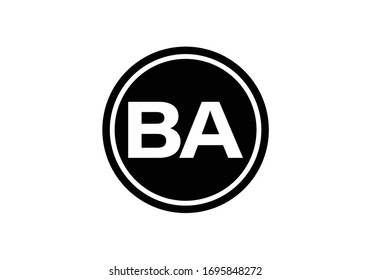 B eine Vorlage für die Design-Vektorillustration des Logos im Anfangsbuchstaben, grafisches Alphabet-Symbol für die Unternehmensidentität