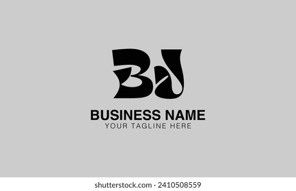 B initial logo | initial based abstract modern minimal creative logo, vector template image. luxury logotype , real estate homie . typography . initials 
