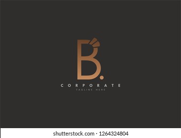 B Initial logo concept