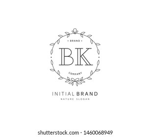 B K BKBK
B
 Beauty vector initial logo, handwriting logo of initial signature, wedding, fashion, jewerly, boutique, floral and botanical with creative template for any company or business.