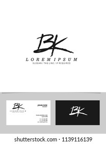 Letter Bk Logo High Res Stock Images Shutterstock