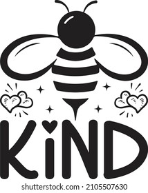 B kind t shirt design 