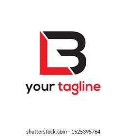 B L Icon Logo Design eps