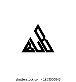 B L B letter logo creative design. BLB icon