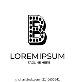 B letter abstract Logo Template Design Vector